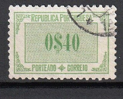 PORTUGAL 1932_ 33 PORTEADO Nº 49- USD_ PTS12612 - Usado