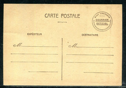 Entier Postal Du Courrier Officiel De L'Etat Français, Non Circulé - O 142 - Cartes Postales Types Et TSC (avant 1995)