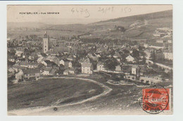 Cachet Ambulant Suisse 217 Sur Timbre Français 10c Semeuse  Et Répété Au Verso 20/VIII/ 1910 - Ferrocarril