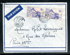 A.O.F. - Enveloppe De Abidjan Pour Paris Par Avion - O 147 - Briefe U. Dokumente