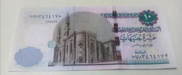 Egypt 2021 , End Of The Paper 10 Pounds Banknote , Prefix 506 ف ,  ( Replaced By The Polymer) - Egitto