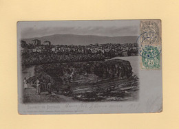 Jaffa - Palestine (en Bleu) - 1909 - Destination Belgique - Type Blanc - Briefe U. Dokumente