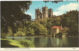 AC2740 Durham Cathedral From The Banks / Viaggiata 1978 - Durham City