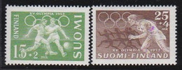 Finland   .   Y&T  .   388/389       .     *   .     Mint-hinged    .   /   .  Ungebraucht Mit Gummi - Unused Stamps