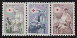 Finland   .   Y&T  .   405/407     .     *   .     Mint-hinged    .   /   .  Ungebraucht Mit Gummi - Unused Stamps