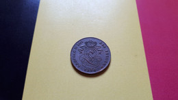 BELGIQUE LEOPOLD II 2 CENTIMES 1876 SUPERBE à FDC !!! COTES : 1€-3€-10€-25€ - 2 Cents