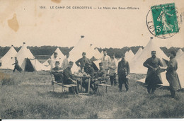 Camp De Cercottes (45 Loiret) Le Mass Des Sous Officiers 1912 - Andere & Zonder Classificatie