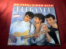 ELEGANCE  ° UN TUBE SINON RIEN - 45 T - Maxi-Single