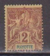 MAYOTTE         N°  YVERT 2 NEUF AVEC CHARNIERES     ( CHARN 05/12 ) - Neufs