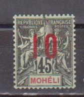 MOHELI         N°  YVERT 21  NEUF AVEC CHARNIERES     ( CHARN 05/12 ) - Unused Stamps