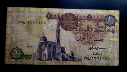 A6  EGYPTE   BILLETS DU MONDE EGYPT  BANKNOTES  1 POUND 1996 - Egitto