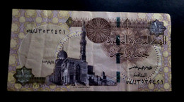 A6  EGYPTE   BILLETS DU MONDE EGYPT  BANKNOTES  1 POUND 1996 - Egitto