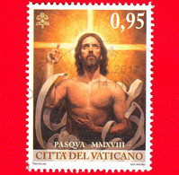VATICANO - Usato - 2018 - Pasqua - Easter - Gesù Risorto - Raúl Berzosa Fernández - 0.95 - Used Stamps