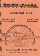 Catalogue MABAR 1994 TREN KITS Ratio Roxey FerroClub HO 1/87  - En Espagnol - Non Classificati