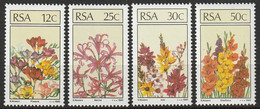 South Africa - 1985 - Floral Emigrants Indigenous Flowers - Complete Set - Neufs