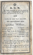 Willems Guilielmus ( Priester  - Retie 1745 -beersel 1826) - Religion & Esotérisme