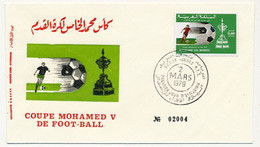 MAROC - Enveloppe FDC - Coupe Mohamed V De Foot-ball - RABAT - 1979 - Marokko (1956-...)