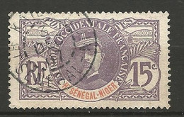 HAUT-SENEGAL ET NIGER N° 6 CACHET KAYES / Tres Bon Centrage - Usados