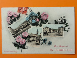 COMBRONDE  SOUVENIR  Edition Mlle RAYMONDE Librairie - Combronde