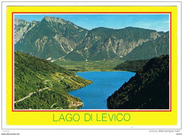 LEVICO  TERME (TN):  IL  LAGO  CON  CIMA  VEZZENA  -  FG - Torres De Agua