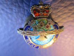 Aviation/ Canada/Petit Insigne Ancien De Boutonniére/ RCAF/ Association/ Royal Canadian Air Force/Vers1940-1960    INS68 - Luchtmacht