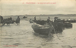 50  BLAINVILLE - LE RETOUT DE LA PECHE AU VARECH - Blainville Sur Mer