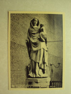 47872 - CHATEAU D'ECOUSSINNES-LALAING - STATUE EN PIERRE DE L'ECOLE DE BEAUNEVEU - ZIE 2 FOTO'S - Ecaussinnes