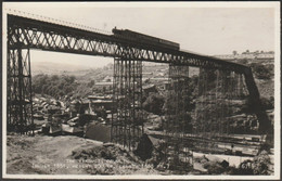 The Viaduct, Crumlin, Monmouthshire, 1958 - Valentine's RP Postcard - Monmouthshire