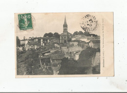 MEILHAN (L ET G) VUE GENERALE PRISE DES BORDS DU CANAL  (EGLISE ET HABITATIONS) 1911 - Meilhan Sur Garonne