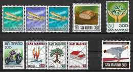 C692 - Lot Timbres Saint Marin Neufs** - Collections, Lots & Séries