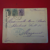 LETTRE BILBAO ? POUR MAZAMET CACHET OUVERT 353 - Storia Postale