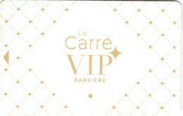 Carte De Membre Casino : Le Carré VIP Barrière - Casinokarten