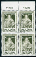 AUSTRIA 1980 Benedictine Congress Block Of 4 Used.  Michel 1642 - Used Stamps