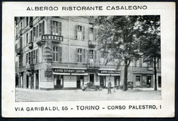 CV3891 TORINO (TO), Albergo Ristorante Casalegno, FP, Non Viaggiata, Ottime Condizioni - Cafes, Hotels & Restaurants