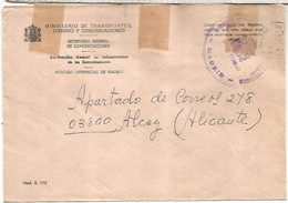 CC CON FRANQUICIA DE CORREOS MADRID LINEAS Y CABLES - Franquicia Postal