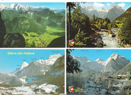 Österreich - 4 AK - A-5090 Lofer - Loferer Steinberge - Scheffsnoth - Saalachtal - Salzburger Land - Alte Ansichten - Lofer