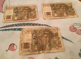 3 Billets "jeune Payan" France - Lots & Kiloware - Coins