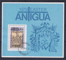 Barbuda: 1979   Easter - Works By Durer 'Barbuda' OVPT  M/S    Used - Barbuda (...-1981)