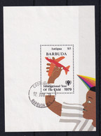 Barbuda: 1979   International Year Of The Child (Series 1) 'Barbuda' OVPT  M/S  Used - Barbuda (...-1981)