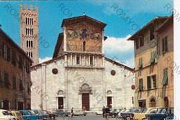 CARTOLINA  LUCCA,TOSCANA,S.FREDIANO (sec.XII),STORIA,MEMORIA,CULTURA,RELIGIONE,IMPERO ROMANO,BELLA ITALIA,VIAGGIATA 1972 - Lucca