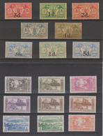 NOUVELLE  HEBRIDES  Lot Vieux Stamps  Tous états  MINT  MNH+MH+ No Gum + Stains  Réf  R195 - Andere & Zonder Classificatie