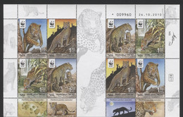 Israel - 2011 Persian Leopard Kleinbogen MNH - Unused Stamps (without Tabs)