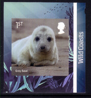 GB 2021 QE2 1st Wild Coasts Grey Seal Umm Self Adhesive SG 4554 Ex PM 81 ( J961 ) - Ungebraucht