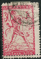 626. Kingdom Of SHS Issue For Slovenia 1919 Definitive ERROR Double Perforation USED Michel 105 - Non Dentellati, Prove E Varietà