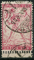 627. Kingdom Of SHS Issue For Slovenia 1919 Definitive ERROR Double Perforation USED Michel 105 - Non Dentellati, Prove E Varietà