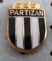 Sport Club JSD PARTIZAN Basketball , Football  Belgrade Yugoslavia Serbia Vintage Enamel Pin - Basketball