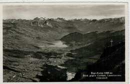 C.P.  PICCOLA     RIGI-KULM   BLICK  GEGEN  GOLDAU  LAUERZERSEE  GLARNISCH    2 SCAN  (VIAGGIATA) - Lauerz