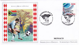 Monaco 2010 Cover: Football Fussball Calcio Soccer; FIFA World Cup South Arfica; - 2010 – África Del Sur