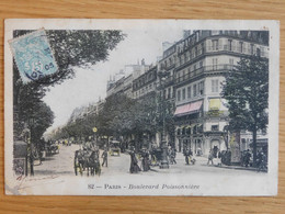 75 - PARIS LE BOULEVARD Poissonniere - Non Classés