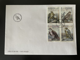 Cape Kap Verde Cabo Verde 2008 Mi. 934 - 937 FDC Aves De Rapina Greifvögel Birds Of Prey Oiseaux Rapaces Vögel - Kaapverdische Eilanden